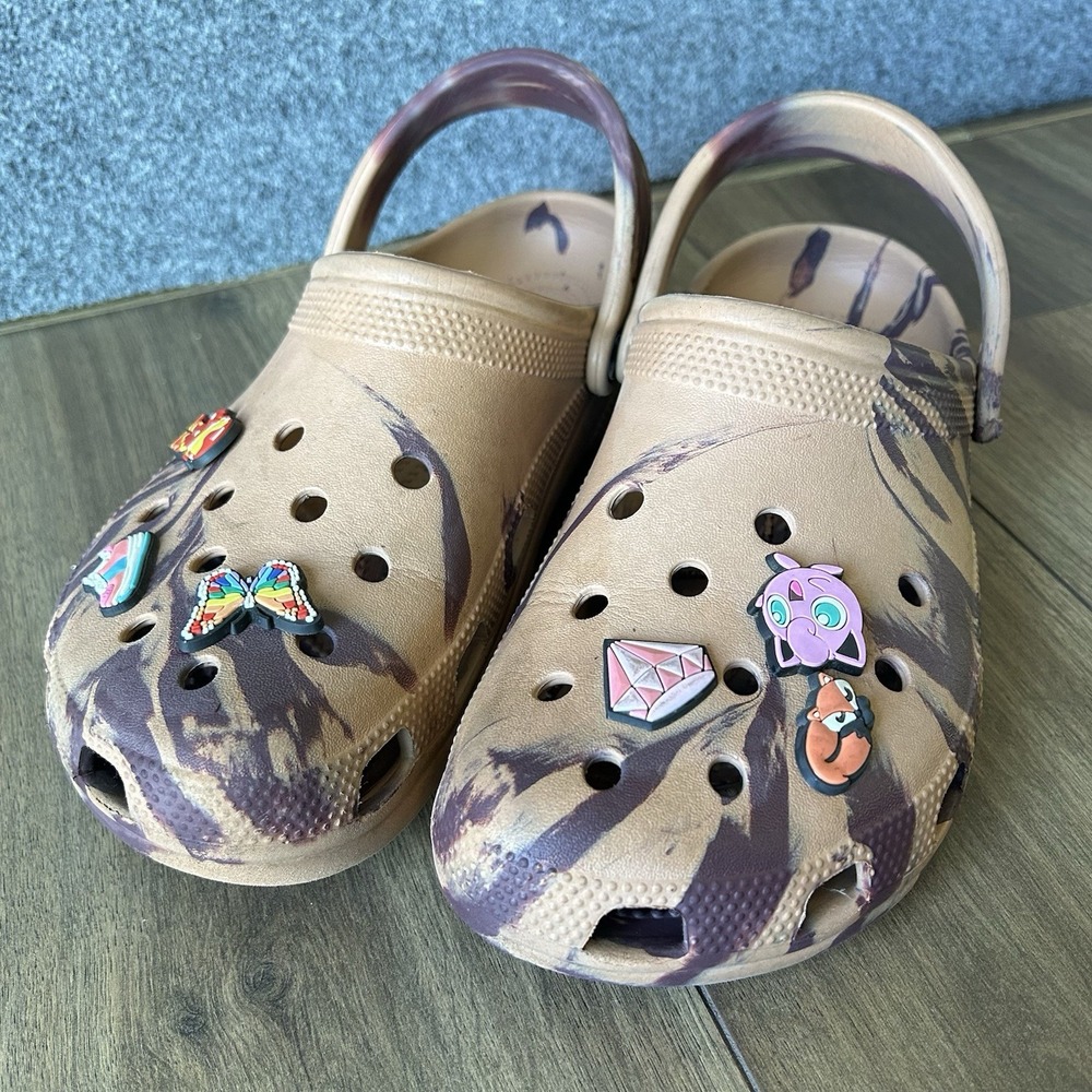 Crocs Classic Marbled Clog Multi Colored Unisex Size M9/W11 - Picture 2 of 9